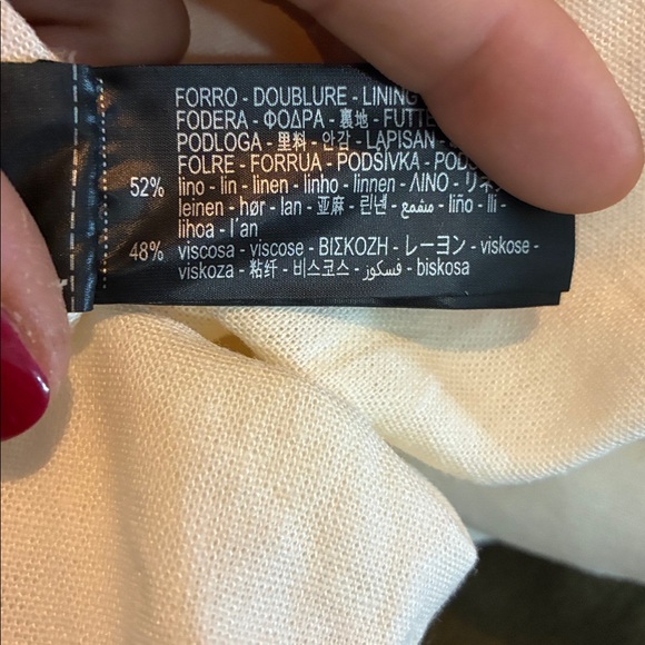 Zara NWT beaded strappy linen blend dress 8372/099 - Picture 8 of 8